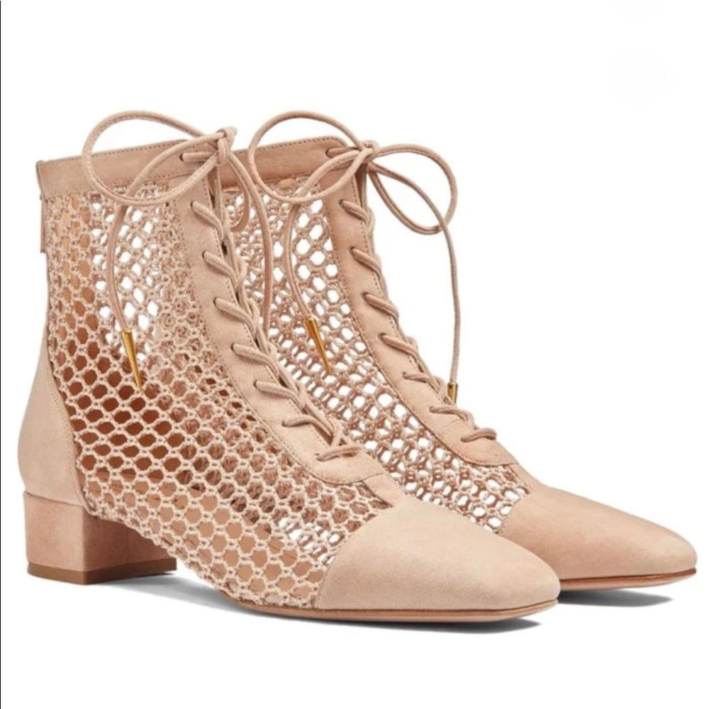💋 ISO - CHRISTIAN DIOR Naughtily- D Lace Up Ankle Boots
